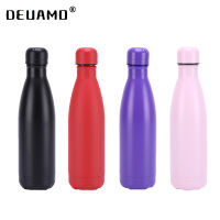 Logo Custom Color cap Cups Water bottles Thermos bottle for water stainless steel thermos cup Sports Thermocup 500ml