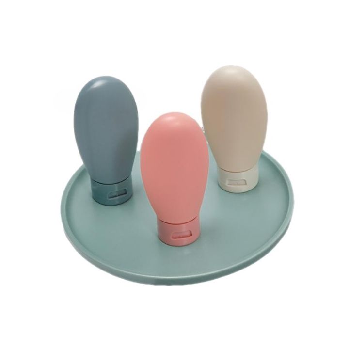 new-nordic-style-suede-pe-tubes-cosmetic-squeeze-bottles-shampoo-lotion-travel-storage-bottle-set