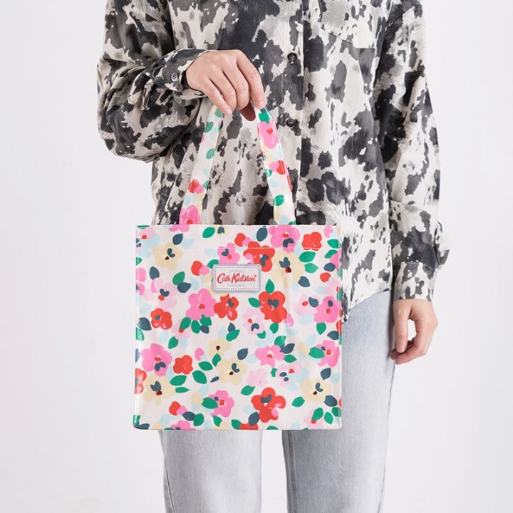 2022new-floral-small-fresh-shopping-bag-british-famous-cath-kidston-handbag-female-lunch-trend