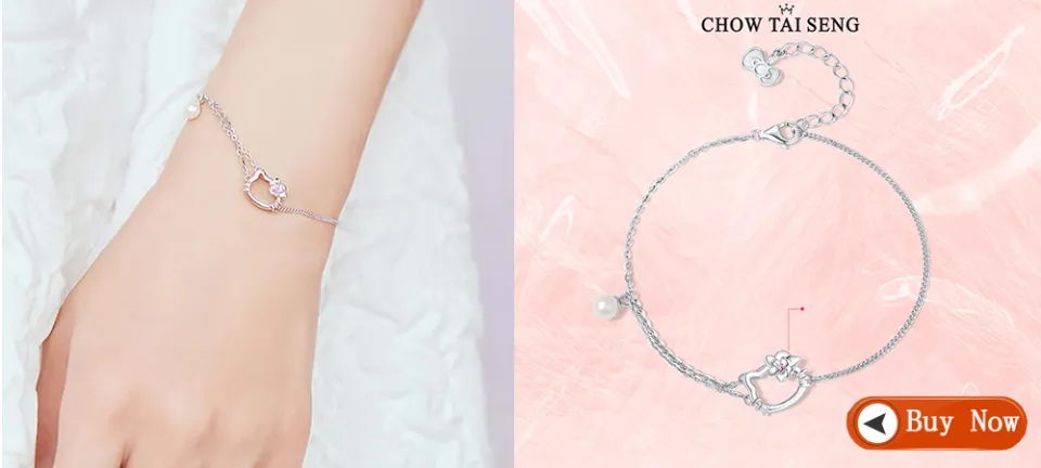 Kuromi Ring 2K Necklace Sanrio Kuromi Melody Chain Alloy Silver Crystal  Female Charm Rhinestone Goth Jewelry Valentine Gift
