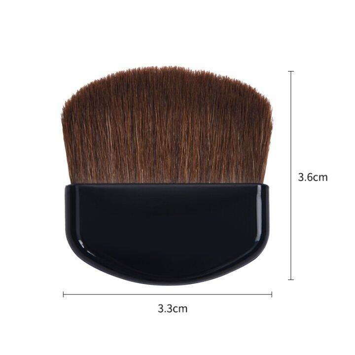 highlighter-brush-blush-shader-brush-mini-loose-powder-portable-flat-brush-makeup-tools-thin-natural-horsehair-make-up-tool-makeup-brushes-sets