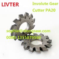 Livter M1 M1.25 M1.5 M1.75 M2 M2.25 M2.5 M2.75 M3 โมดูลัส PA20 องศา NO.1-NO.8 8pcs/set HSS Gear Milling cutter จัดส่งฟรี