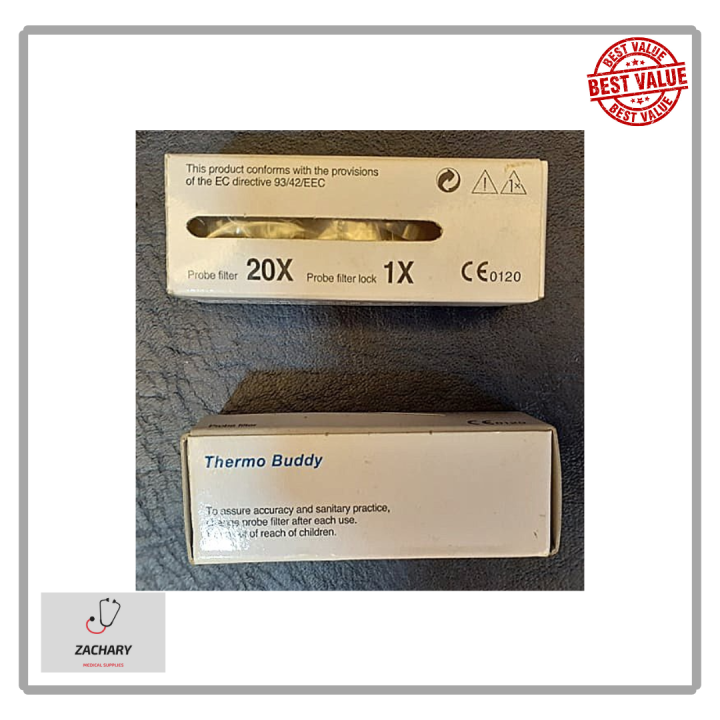 Thermo Buddy Ear Thermometer Probe Filter (15pcs) Lazada PH