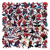 10/30/50Pcs Anime Disney Marvel Spider Man Stickers Decal DIY Skateboard Laptop Phone Car Bike Motorcycle Cool Sticker Kids Toy