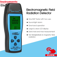 SMART SENSOR Handheld Mini Digital LCD EMF Tester Electromagnetic Field Radiation Detector Meter Dosimeter Tester Counter