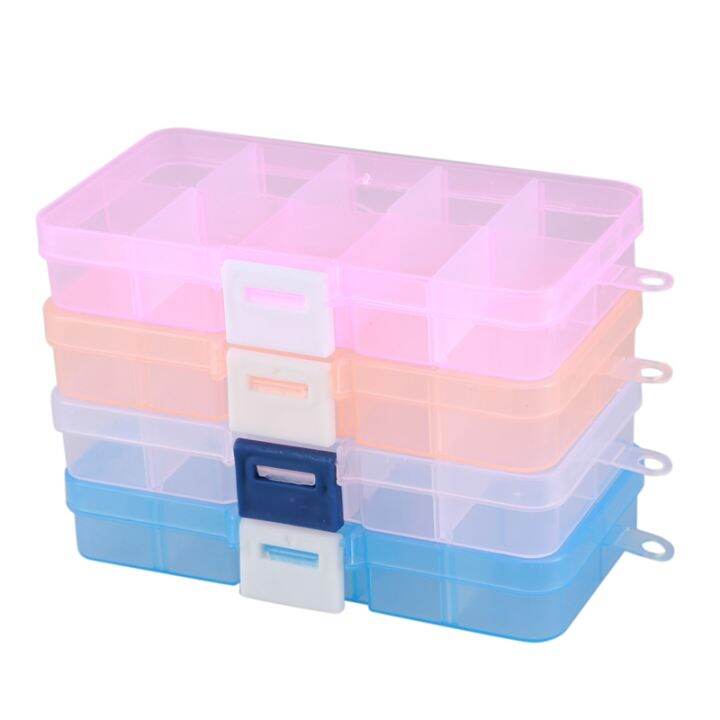 pack-of-4pcs-plastic-jewelry-box-organizer-storage-container-with-adjustable-dividers-15-grids