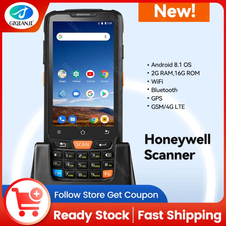 Data Collector PDA Rugged Terminal Portable 1D 2D Honeywell