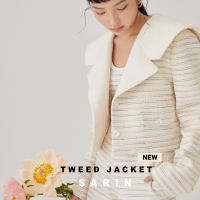 SARIN FLORAL Tweed JACKET สี This summer (far from seoul) NEW✨✨ สินค้าพรีออเดอร์ประมาณ​ 3-4 สัปดาห์