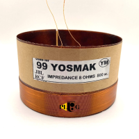 VOICE YOSMAK ว้อยลำโพง วอยซ่อมลำโพง อะไหล่ซ่อมลำโพง 800  วัตต์ ยี่ห้อ YM เบอร์ 99 จำนวน 1 ชิ้น