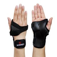 1Pair Roller Skating wrist support gym Skiing Wrist Guard Skating Hand Snowboard Protection Ski Palm Protector Children adults