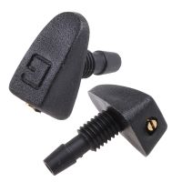 Universal Windscreen Washer Jet Nozzles Water Fan Spout Cover Car Front Windshield Washer Outlet Wiper Nozzle Adjustment Windshield Wipers Washers