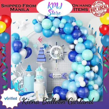 117pcs Bluey Theme Birthday Party Supplies Balloon Garland Arch