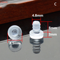 EOY อนุภาคยางโปร่งใส Soft Anti-collision Hole เสียบเล็บเท้า