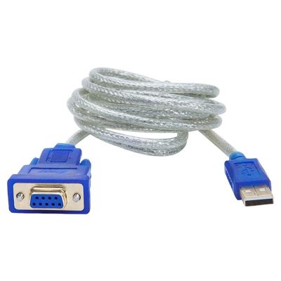 Chaunceybi HL-340 USB To RS-232 Port 9-pin Se-rial Cable Component Vga With Female Supports Windows 7 64