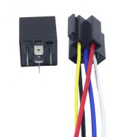 【CW】 JD1914 Automotive Car 12/24V 5 Pin Relay with Socket