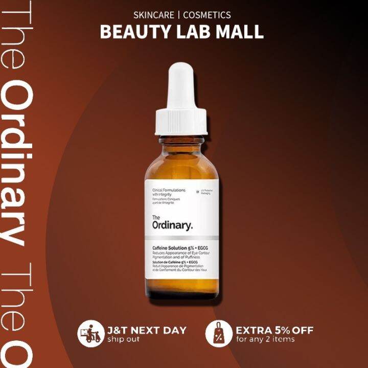 The Ordinary Caffeine Solution 5 EGCG Eye Serum Cream [Retinol Azelaic