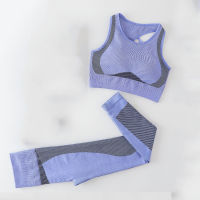 2021 New Seamless Women Yoga Set Gym Athletic Wear Running Clothes Fitness Jacket Girl Workout Sport Bra High Waist Legging Suit