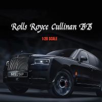 【MagicT】1:20 Scale Rolls Royce Cullinan BB Zinc Alloy Model Car W/ Light &amp; Sound &amp; Pull-Back Function Die Cast Toys Gifts Collections Decorations For Boys