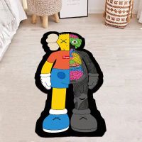 Sesame Street Fashion Strip Bedroom Bedside Mats Living Room Door Rugs Kitchen American Style Car Balcony Plush Comfortable