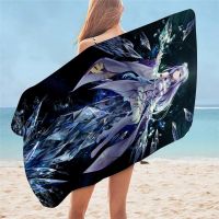 【cw】 Emilia Microfiber beach towel female long wrapped bikini covered sunscreen Dropshipping 1