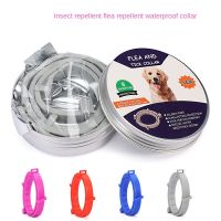 ZZOOI Dog Cat Pet Flea and Lice Repellent Collar Cat Flea Lice Prevention Collar Anti-mosquito and Lice Repellent Puppy Supplies