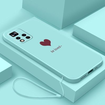 เคสโทรศัพท์ Xiaomi Redmi Note 11 Pro 5G 10 Mi 10 Pro Lite ลาย Love รูปหัวใจมีสไตล์เคสซิลิคอนเหลวปลอกกันกระแทก
