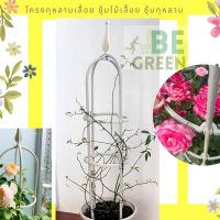 ซุ้มกุหลาบ ซุ้มกุหลาบเลื้อย ซุ้มไม้เลื้อย โครงไม้เลื้อย  ทนทาน สีสวย สูง60ซม. โครงเหล็กไม้เลื้อย โครงกุหลาบ ซุ้มดอกไม้ **ไม่รวมกระถาง