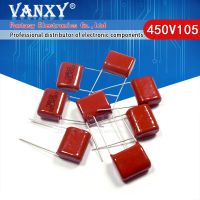 10PCS 1uF 450V CBB Polypropylene film capacitor pitch 15mm 105 450V 1uF 450V105 WATTY Electronics