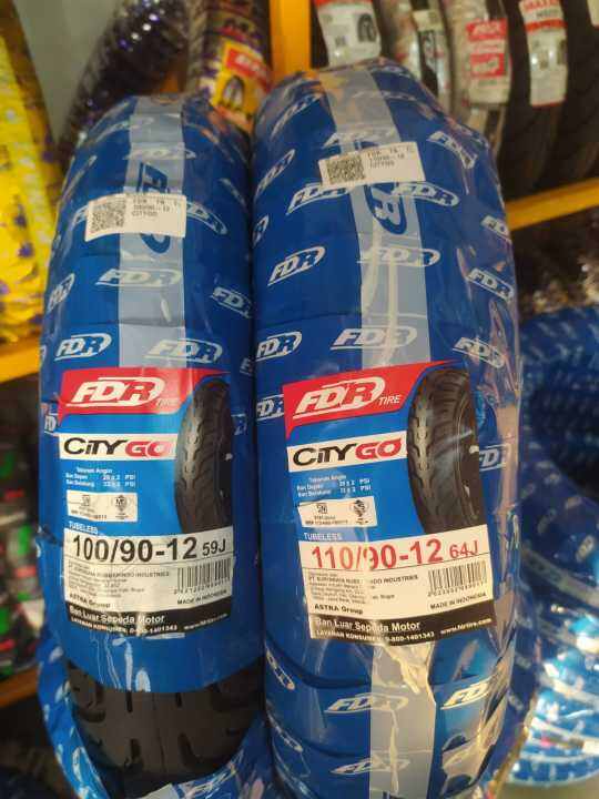 Ban Motor Fdr City Go Ring Ukuran Tubeless Lazada Indonesia