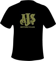 Ajs Motorcycles Vintage Retro Motorcycle Printed T In 6 Sizes