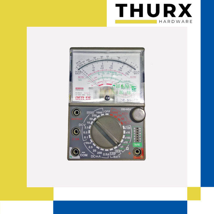 Thurx Multitester (Der Ee) Voltmeter Ammeter Multimeter Ohmmeter Volts