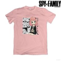 S-5XLเสื้อยืดแขนสั้นลําลอง ทรงหลวม พิมพ์ลายกราฟฟิคอนิเมะ Anya Forger CSP SPY X FAMILY พลัสไซซ์ สําหรับผู้ชาย และผู้หญิง