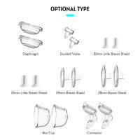 YOUHA ปั๊มนมอุปกรณ์เสริมทดแทนไดอะแฟรม Duckbill วาล์ว Little Breast Shieldbreast Shield 8Oz ถ้วย Connector