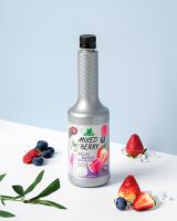 Nature Taste Mixed Berry Puree น้ำผลไม้เข้มข้นฟรุตเบสพรีเพอเรชั่น เพียวเร่ รสมิกซ์เบอรี่ ตราเนเจอร์เทส ขนาด 750 ml.