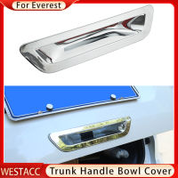 ABS Chrome ด้านหลัง Tailgate ประตู Handle Bowl Cover Trim สำหรับ Ford Everest 2015-2022อุปกรณ์เสริม