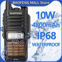 Baofeng UV-9R บวก IP68วิทยุสื่อสารกันน้ำ10W ระยะไกลที่มีประสิทธิภาพวิทยุ VHF/UHF แฮมแบบพกพา UV9R J93ล่าสัตว์