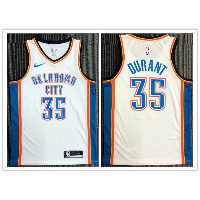 oklahoma-city-thunder-no-แบบกดร้อน-เสื้อกีฬาบาสเก็ตบอล-35-durant-สีฟ้า