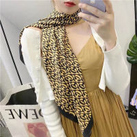 2020 Classic Design Silk Feel Scarf Womens Fashion All-around Imitation Silk Small Scarf 90x90 Cm Square Scarf Neck Scarves