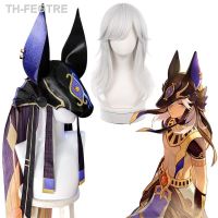 【hot】♝  Genshin Trajes Game Hat Peruca Boné Perucas Trajes de Halloween Adereços Acessórios