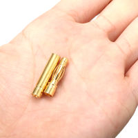 Stiup 10คู่4มม.แบตเตอรี่ RC Gold-Plated กระสุนกล้วยปลั๊กตัวเมียตัวผู้ Connector