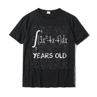 Funny Math Geek Integral Calculus 19th Birthday 19 Years Old T-Shirt Oversized Mens Tshirts Cotton T Shirt Fitness Tight