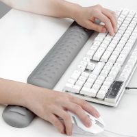 【CW】 Small Memory Foam Keyboard Pad Wrist Mouse Wrists Support Mice Keypad Mat for Desktop Computer Laptop Accessories Parts