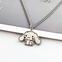 Sanrio Cinnamoroll สร้อยคอ Kawaii อะนิเมะการ์ตูนน่ารักกระดูกไหปลาร้าโซ่เครื่องประดับอุปกรณ์เสริมความงามตกแต่งของเล่นสำหรับเด็กผู้หญิงของขวัญ