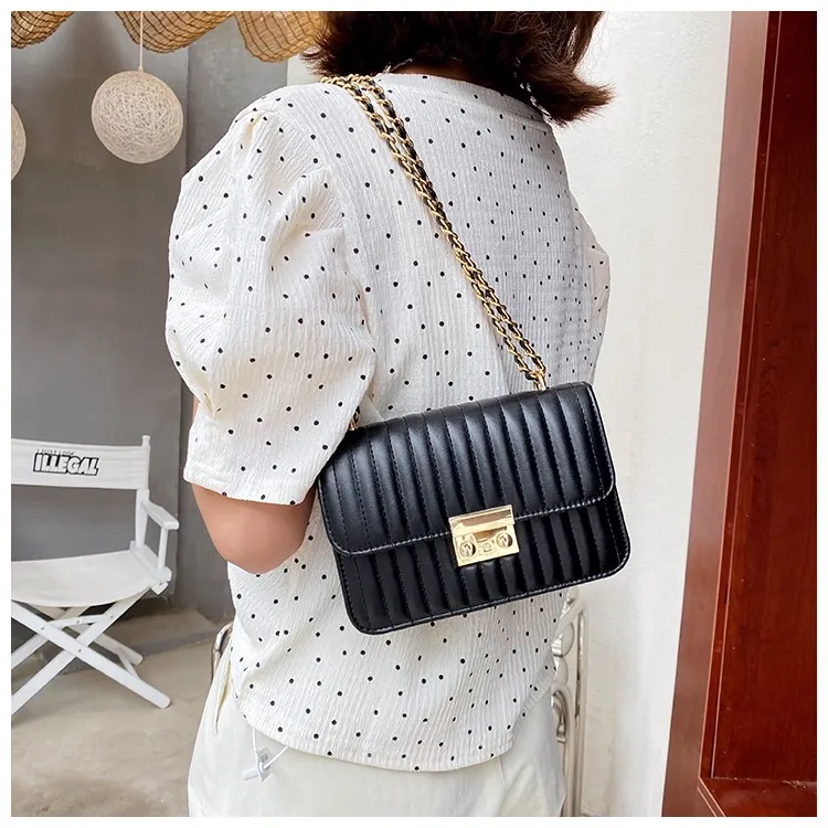 635 PU SLING BAG KULIT leather Casual Beg Tangan Wanita women Shoulder  Wallet Purse Travel READY STOCK QQF WHOLESALE BLACK