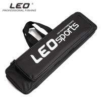 LEO 50ซม.70ซม.80ซม.ตกปลากระเป๋าใส่อุปกรณ์ตกปลาแบบพกพากระเป๋าตกปลาชั้นเดียวคันเบ็ดขนาดเล็กกระเป๋า600D Oxford ผ้า27558