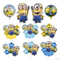 YT Despicable Me Minions Balloon set cartoon animation 18 inch round birthday party decoration TY