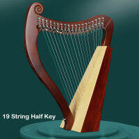 Lyre Harp 15 19 Strings,เปียโนฮาร์ปพิณครึ่งคีย์ Bberkualitinggi Alat Muzik Mudah Alih 19 23 String Lyre Harp dengan