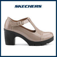 Skechers_สเก็ตเชอร์ส รองเท้าแตะ ผู้หญิง Rumble On Cali Sandals Shoes รองเท้าแตะส้นเตารีดผู้หญิง - 119147-TPE