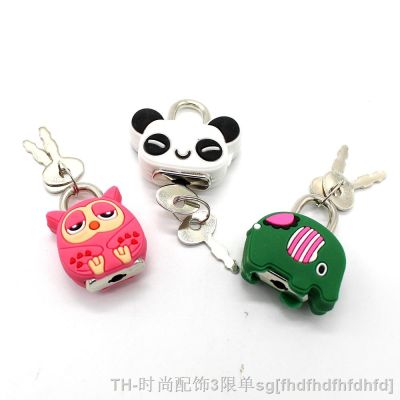 【CC】◇◑  Cartoon Padlocks Luggage Lock Zip Make-up Students Diary Childrens Small