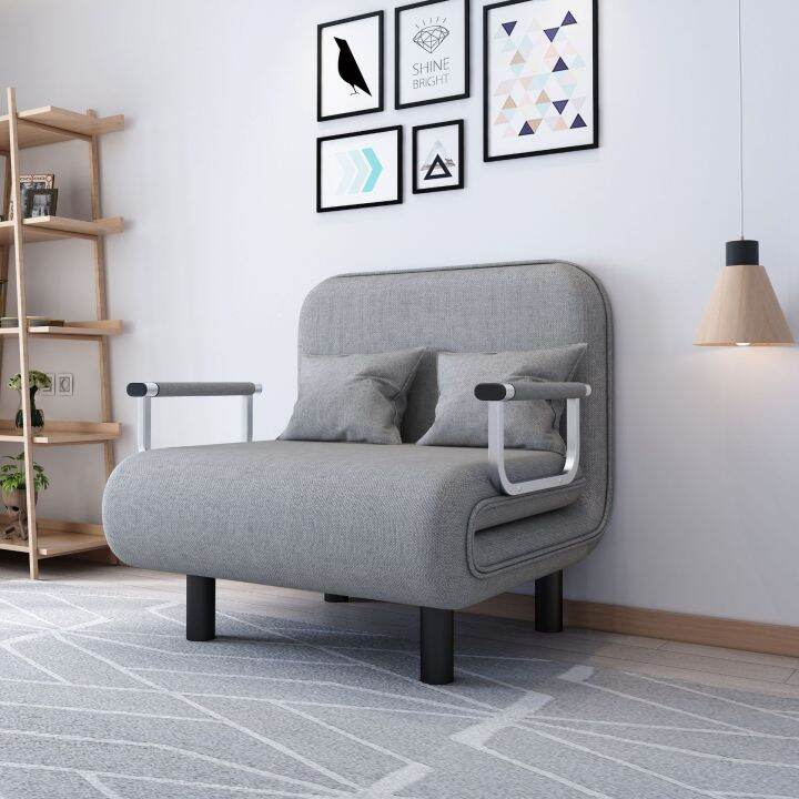 Sofa Folding Function Fabric Sofa Bed Function Modern Simplicity Lazada